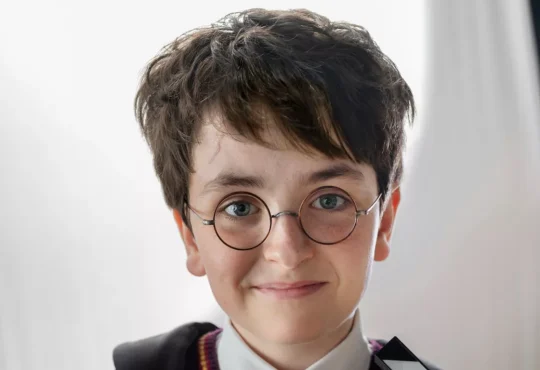 Behind-the-scenes image from the new Harry Potter series 2027 featuring the cast on set