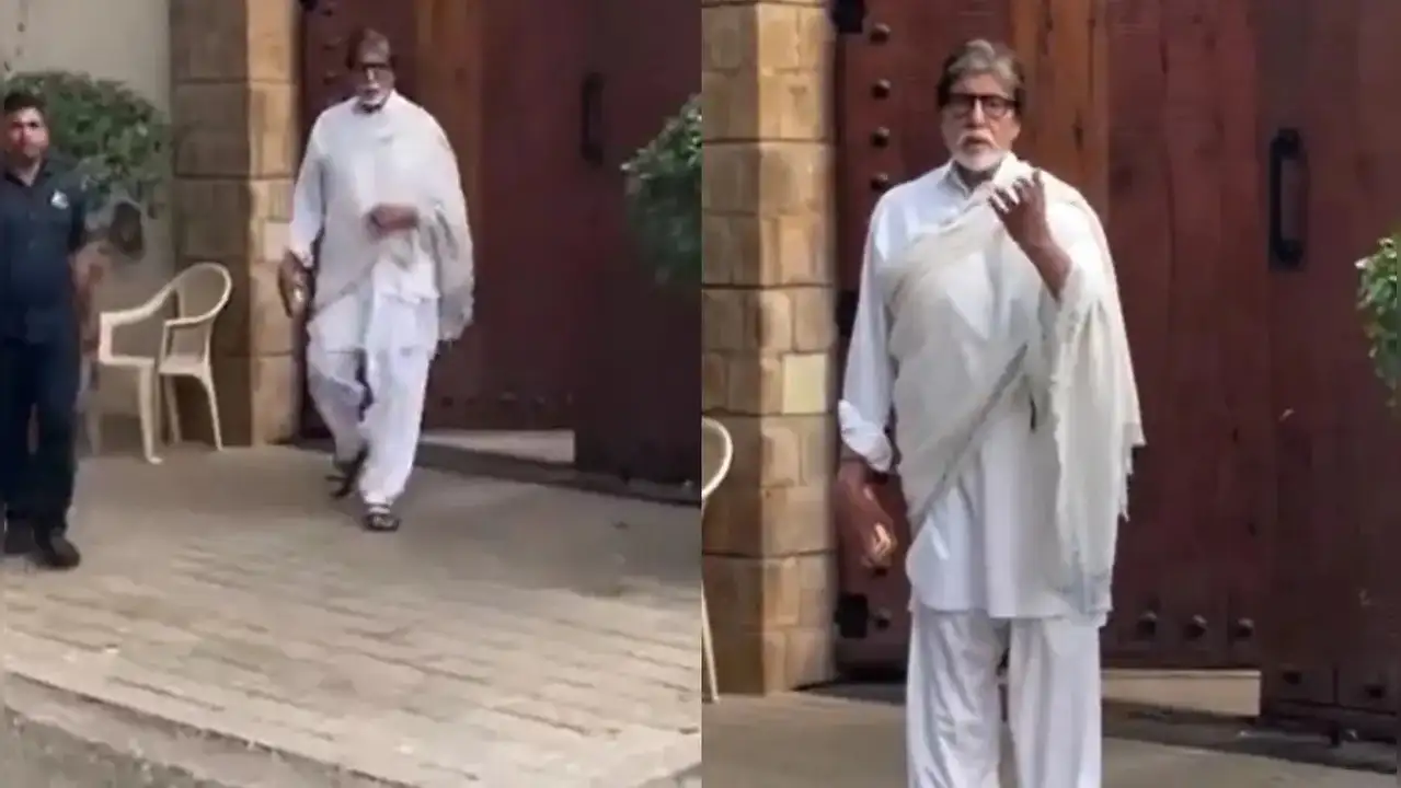 Amitabh Bachchan confronts paparazzi outside Jalsa Mumbai home over unauthorized filming