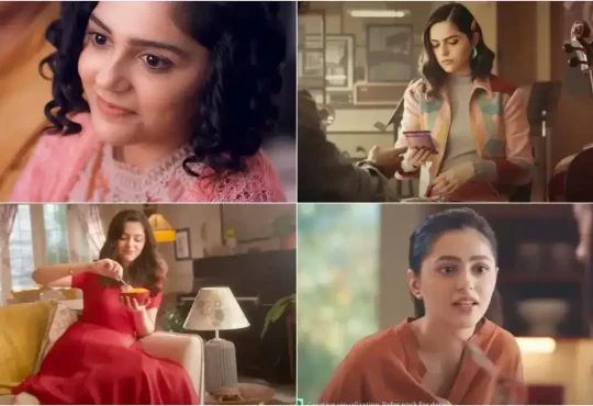 Aneet Padda in a scene from her viral Paytm ad after Saiyaara movie success