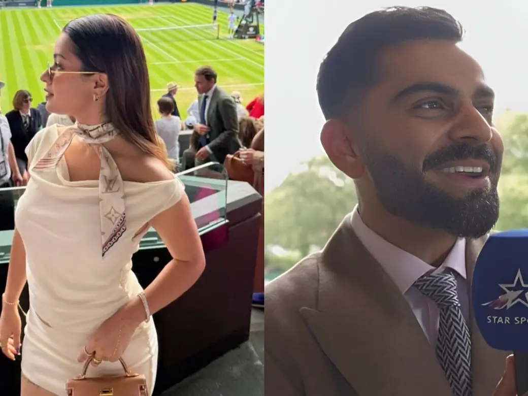 Avneet Kaur and Virat Kohli spotted at Wimbledon 2025 creating buzz in the VIP gallery