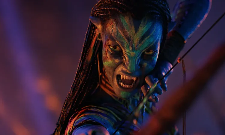 Avatar 3 Fire and Ash first look poster featuring Varang, the new villain in the Avatar sequel
