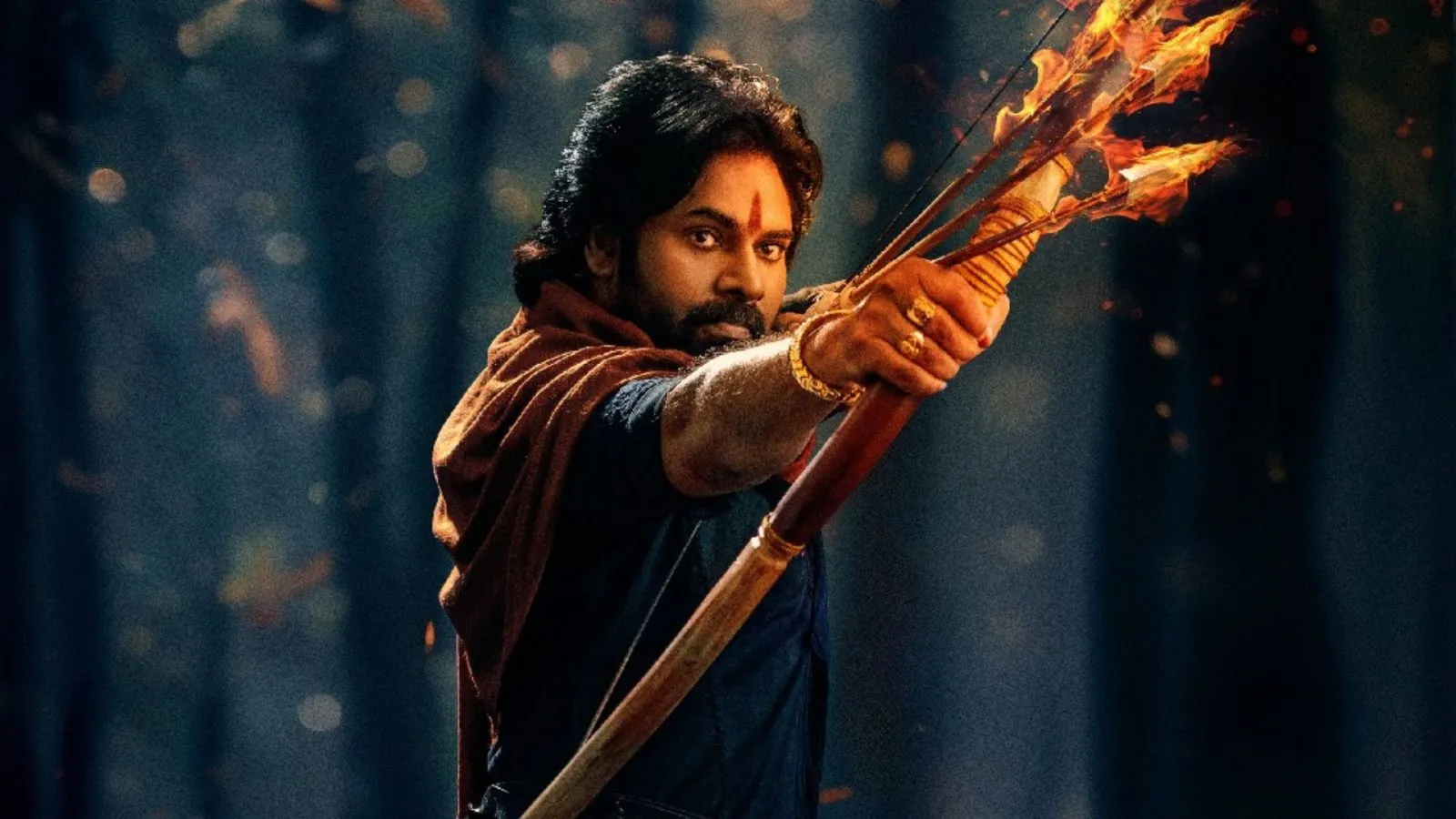 Pawan Kalyan in Hari Hara Veera Mallu during a battle scene from the period drama receiving mixed reviews