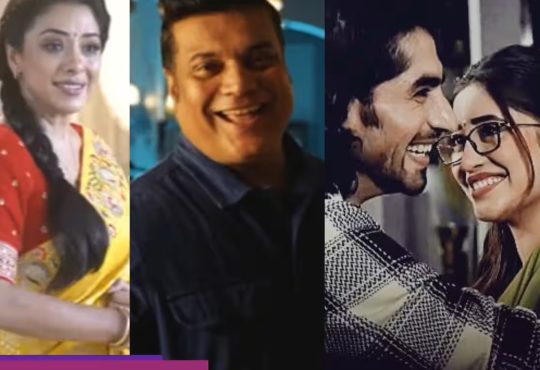 Harshad Chopda, Rupali Ganguly, and Dayanand Shetty in ITA Awards 2025 anthem BTS video