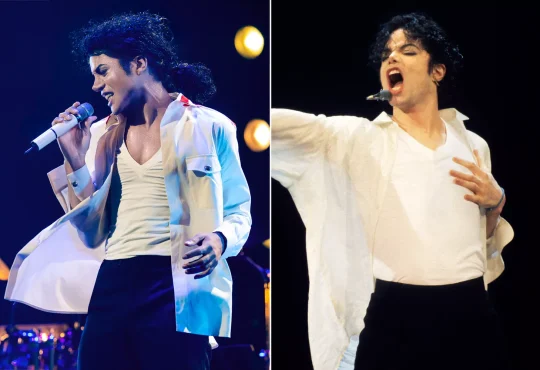 Jaafar Jackson as Michael Jackson in the upcoming 2026 biopic "Michael"