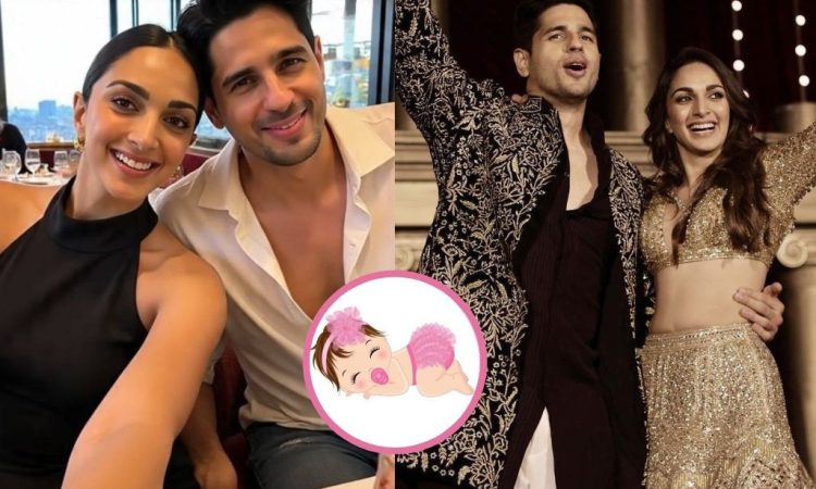 Kiara Advani and Sidharth Malhotra holding their newborn baby girl as fans suggest the name Siara