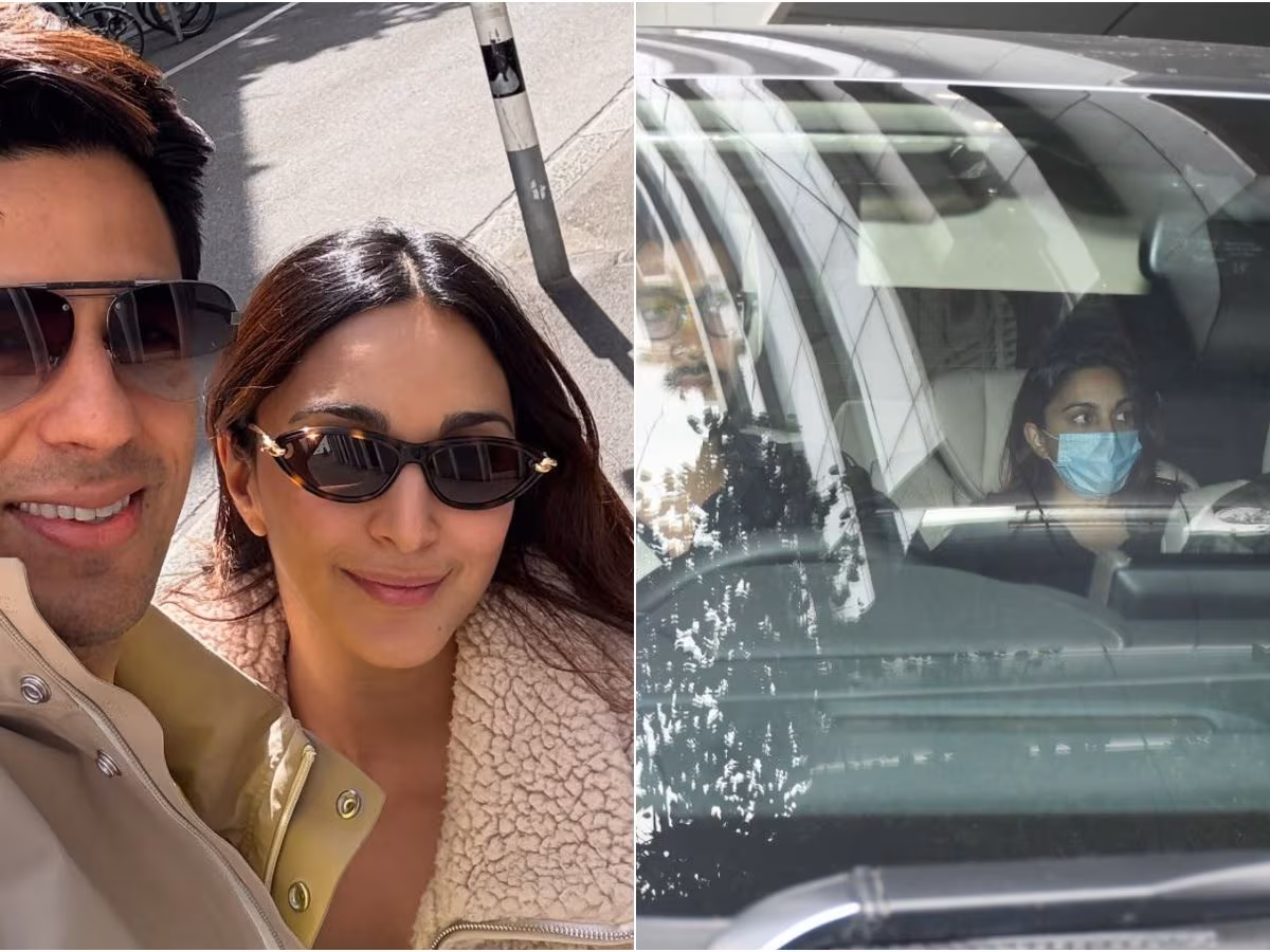 Kiara Advani and Sidharth Malhotra exiting a pregnancy clinic in Mumbai, sparking pregnancy rumors