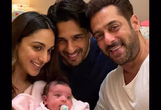 Sidharth Malhotra and Kiara Advani posing together after welcoming their baby girl, amidst viral fake photo claims
