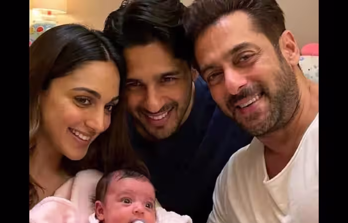 Sidharth Malhotra and Kiara Advani posing together after welcoming their baby girl, amidst viral fake photo claims