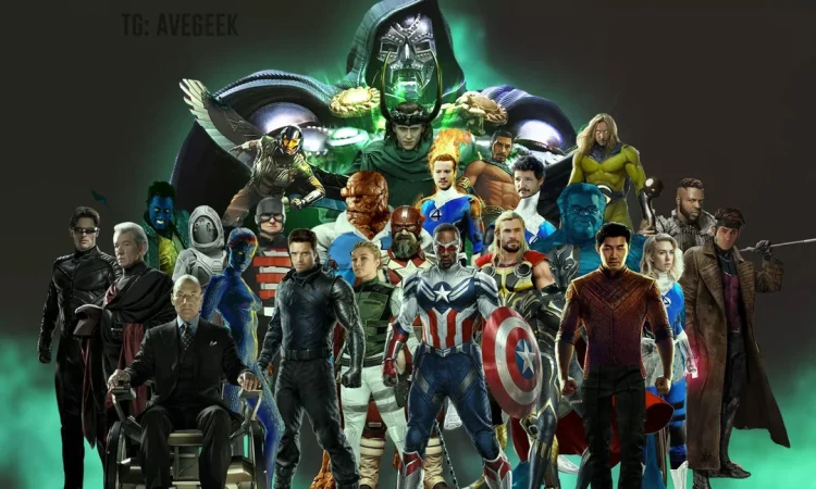 Illustration of Avengers Doomsday featuring Marvel’s superheroes facing a cosmic multiverse threat