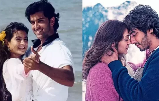 A collage of Bollywood debut movies like Saiyaara, Bobby, and Dhadak representing Bollywood debut box office hits