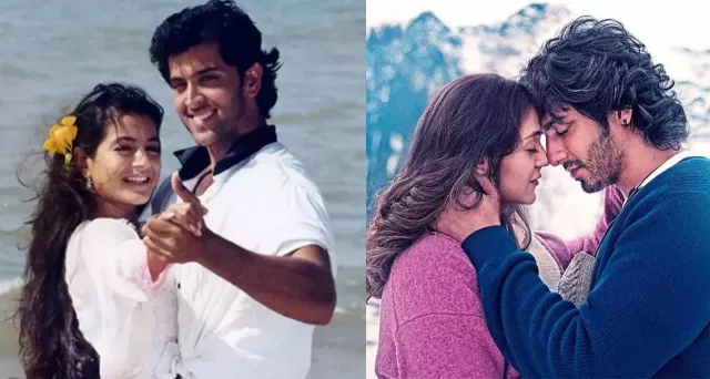 A collage of Bollywood debut movies like Saiyaara, Bobby, and Dhadak representing Bollywood debut box office hits