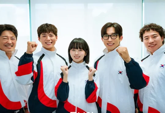 Kim So Hyun and Park Bo Gum in Good Boy Korean drama scene