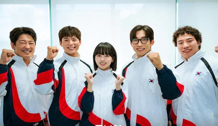 Kim So Hyun and Park Bo Gum in Good Boy Korean drama scene