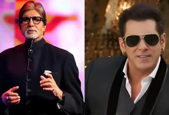 Amitabh Bachchan, Salman Khan, and Kapil Sharma—the highest paid TV hosts in India posing during their respective shows