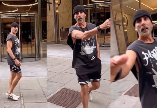 Akshay Kumar confronts fan in London for secretly recording video, moment captured in viral video