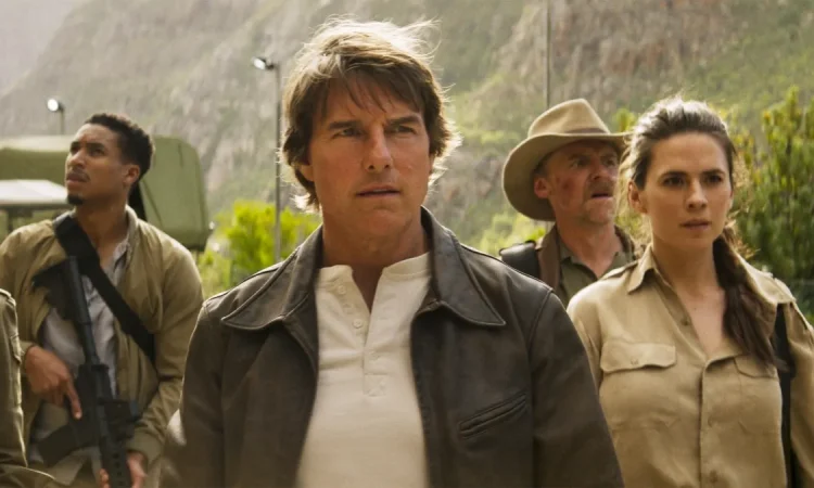Tom Cruise in Mission: Impossible – The Final Reckoning action scene from the OTT release
