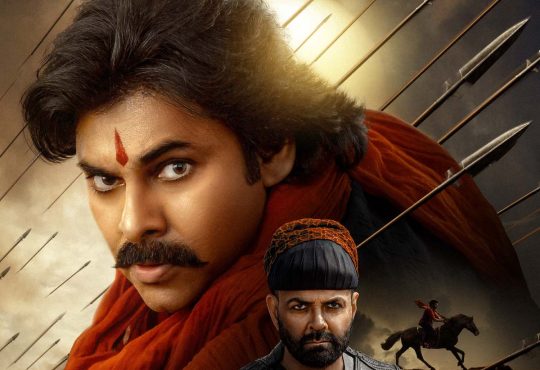 Pawan Kalyan in Hari Hara Veera Mallu period costume during film promotion