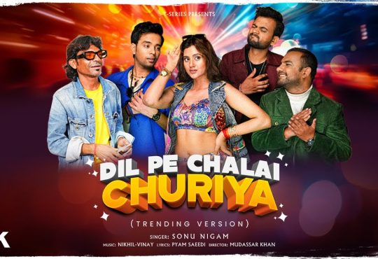 Sonu Nigam and Raju Kalakar in a studio during the recording of Dil Pe Chalai Churiya