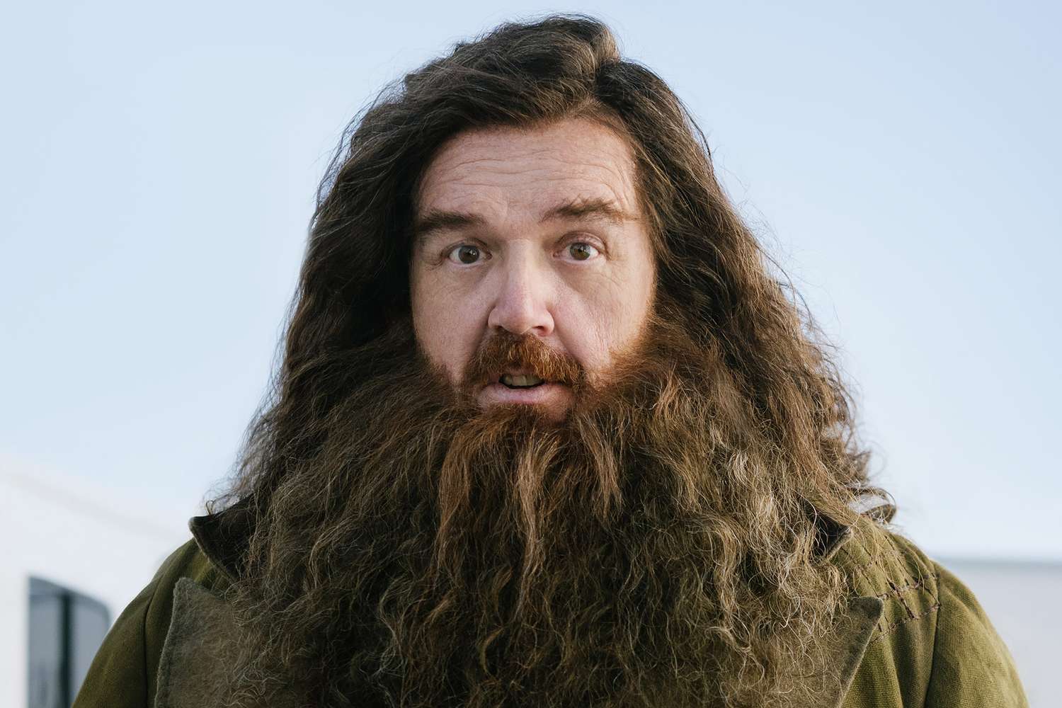 Nick Frost as Hagrid in first‑look image from HBO’s new Harry Potter series
