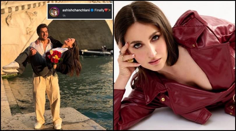 Elli Avram posing with rumored cricketer boyfriend – Elli Avram dating rumors 2025