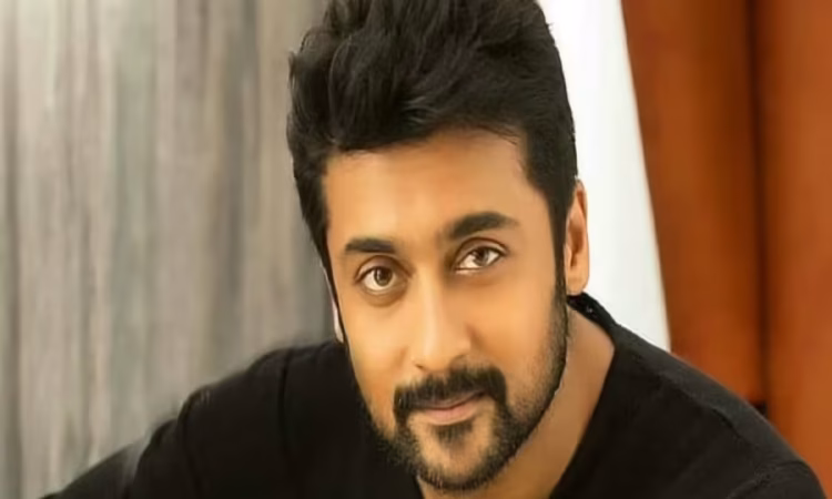 Suriya in Karuppu teaser showing dual avatar with Ghajini-inspired watermelon scene