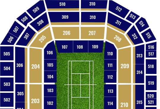 Luxury Wimbledon 2025 VIP seats with Centre Court view and premium hospitality services