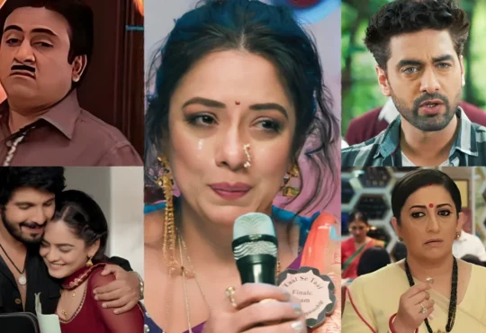 TRP Report Week 35 showing Anupamaa leading and Taarak Mehta Ka Ooltah Chashmah surpassing Kyunki Saas Bhi Kabhi Bahu Thi 2 in TV ratings