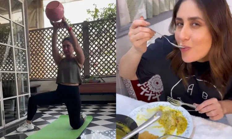 Kareena Kapoor Khan showcasing her ageless beauty through workouts, khichdi, and consistent wellness routine