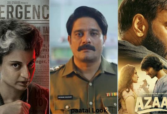 Bollywood stars at a 2025 film event sharing latest Bollywood gossip