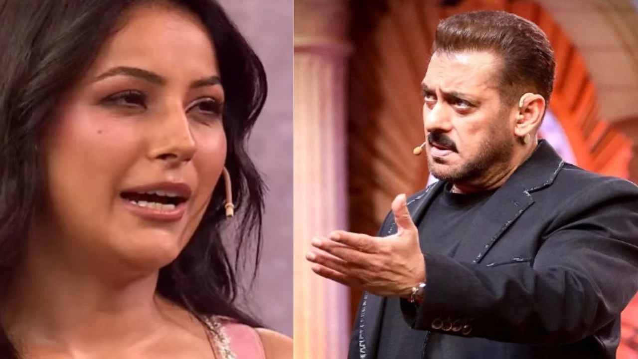 Shehnaaz Gill with brother Shehbaz Badesha during Bigg Boss 19 wildcard entry, highlighting sibling pride and support