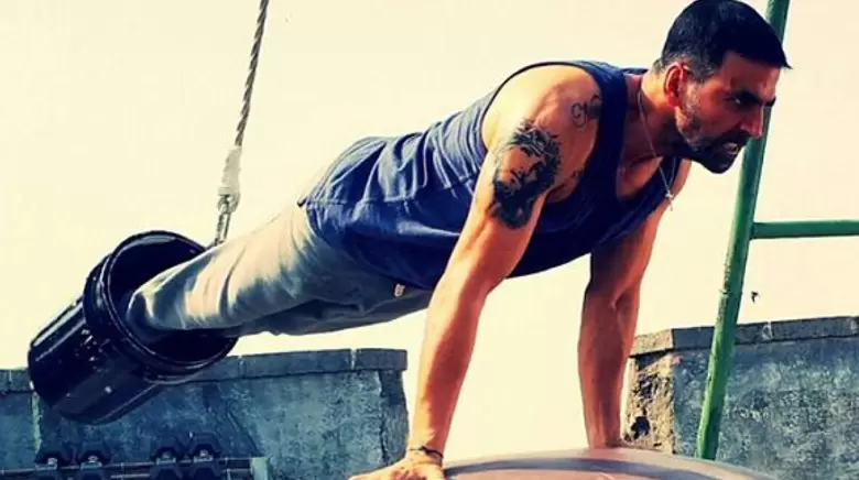 Akshay Kumar performing martial arts early morning showing his ageless fitness secret