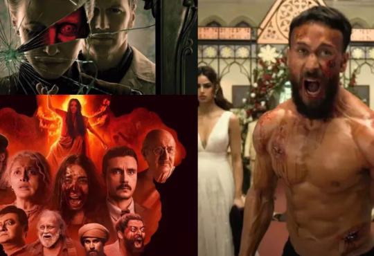 Tiger Shroff in Baaghi 4 performing action sequences with box office figures of Baaghi 4 vs The Bengal Files