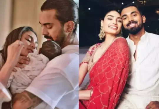 Athiya Shetty with KL Rahul requesting media to respect baby Evaarah’s privacy