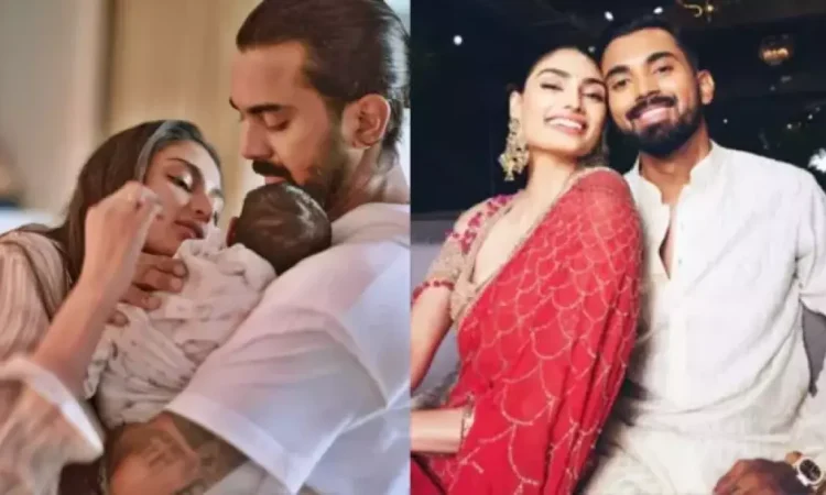 Athiya Shetty with KL Rahul requesting media to respect baby Evaarah’s privacy