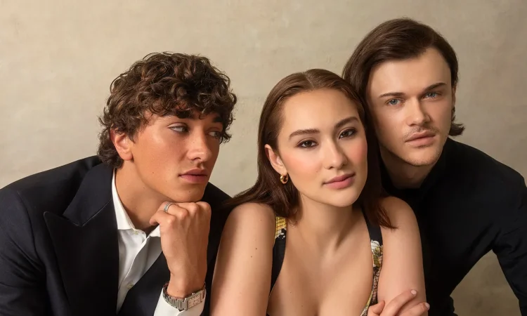 Christopher Briney and Lola Tung in The Summer I Turned Pretty Season 3 promotional scene