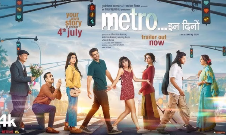 Poster collage of Kingdom and Metro In Dino showing box office flops turned OTT hits