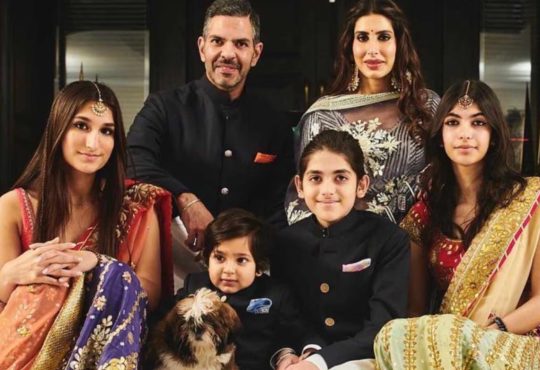 Karisma Kapoor with her children Samaira and Kiaan amid Sunjay Kapoor inheritance dispute involving Priya Kapur