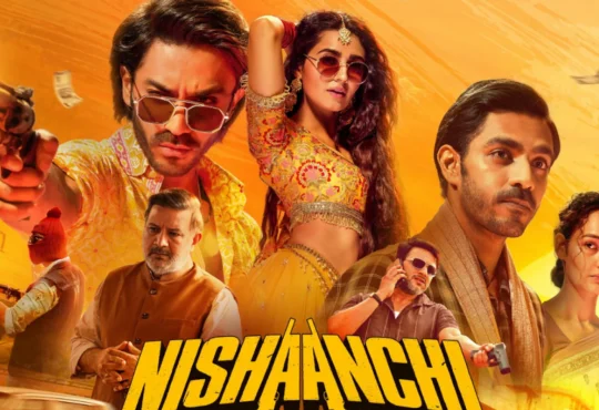 Aaishvary Thackeray and Kumud Mishra in Nishaanchi movie scene