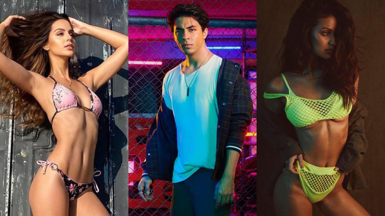 Larissa Bonesi, Aryan Khan’s rumoured girlfriend, posing elegantly in bold fashion photos