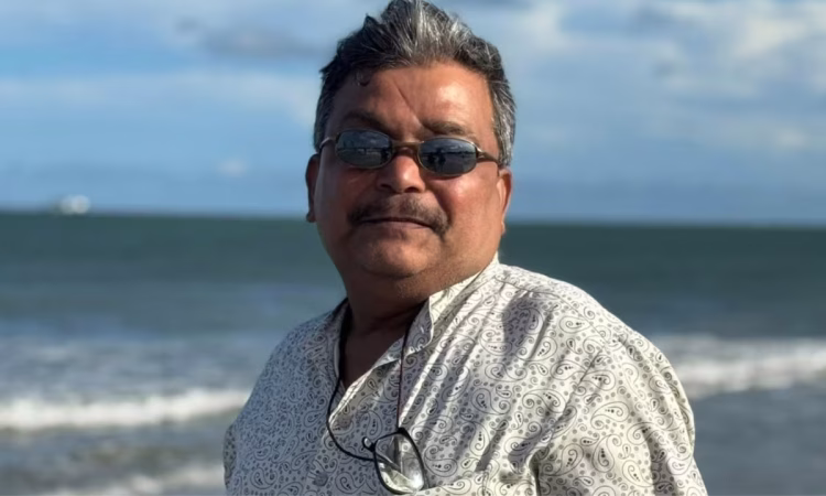 Portrait of Kannada theatre artist Yashwant Sardeshpande