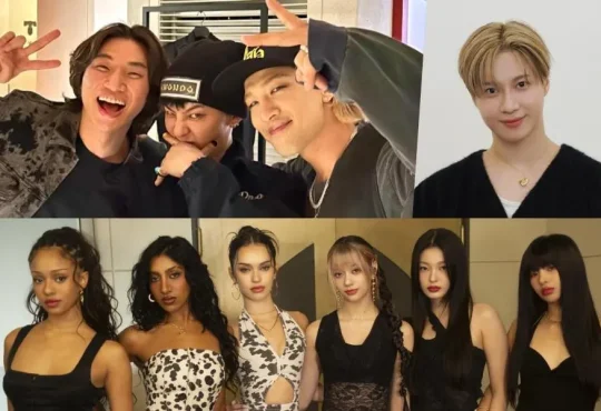 BIGBANG, SHINee’s Taemin, and KATSEYE performing at Coachella 2026 stage