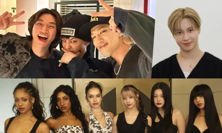 BIGBANG, SHINee’s Taemin, and KATSEYE performing at Coachella 2026 stage