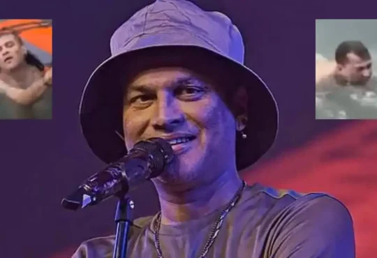 Zubeen Garg struggling in the water, trying to reach a raft during his final moments