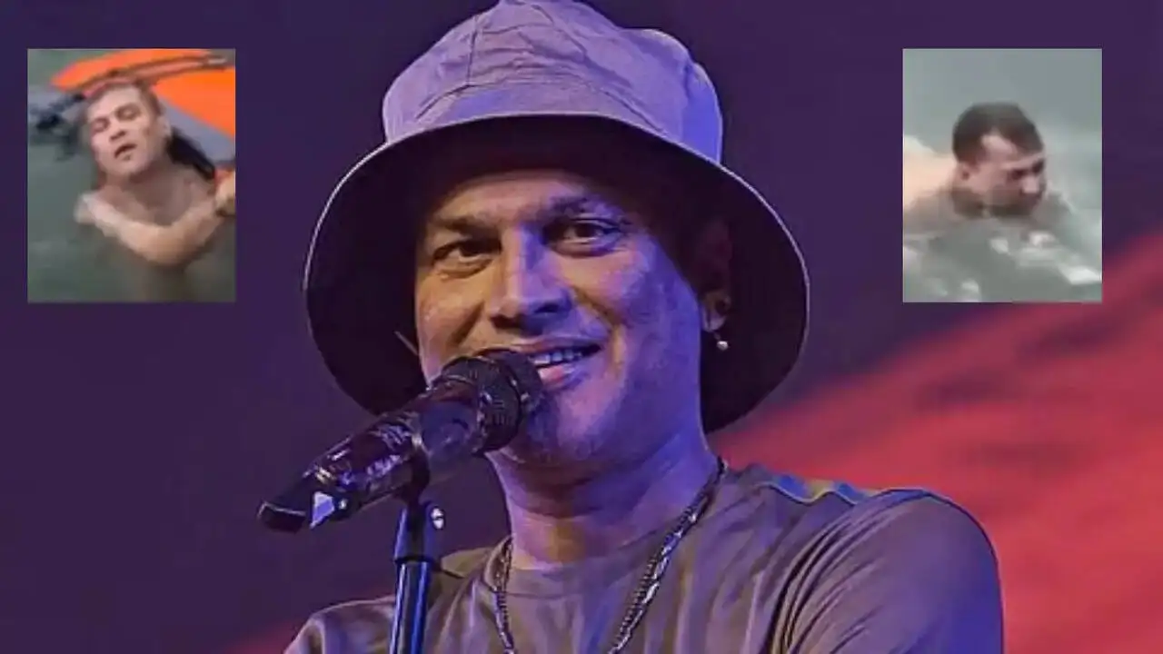 Zubeen Garg struggling in the water, trying to reach a raft during his final moments