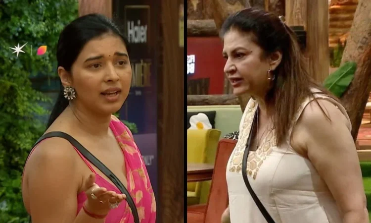 Bigg Boss 19 Day 15 highlights showing Kunickaa and Tanya’s bhindi fight, Zeishaan and Abhishek’s clash, and Baseer Ali saving Nehal