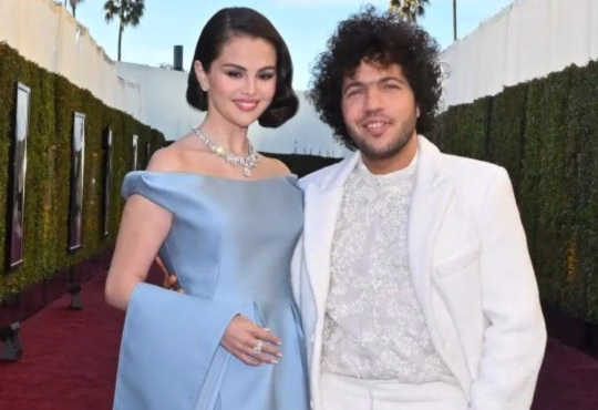 Selena Gomez and Benny Blanco at their dream wedding ceremony with Taylor Swift and celebrity guests