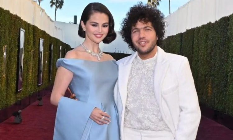 Selena Gomez and Benny Blanco at their dream wedding ceremony with Taylor Swift and celebrity guests