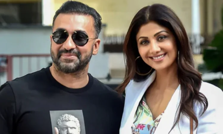 Raj Kundra with Shilpa Shetty amid ED Bitcoin scam allegations