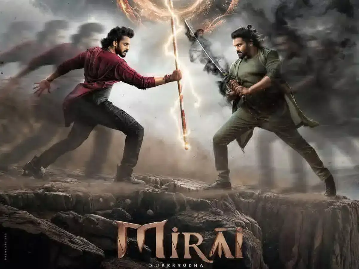 Mirai X review, Teja Sajja, fantasy adventure movie, Indian cinema, blockbuster film, Karthik Varma, movie review, Telugu movies, film critique, Aadhi Krishna music