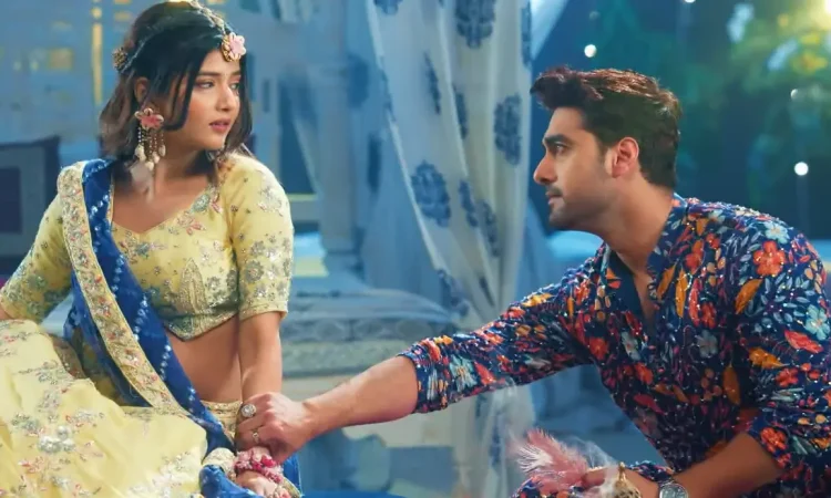 Abhira decorating Armaan and Geetanjali’s honeymoon suite in Yeh Rishta Kya Kehlata Hai